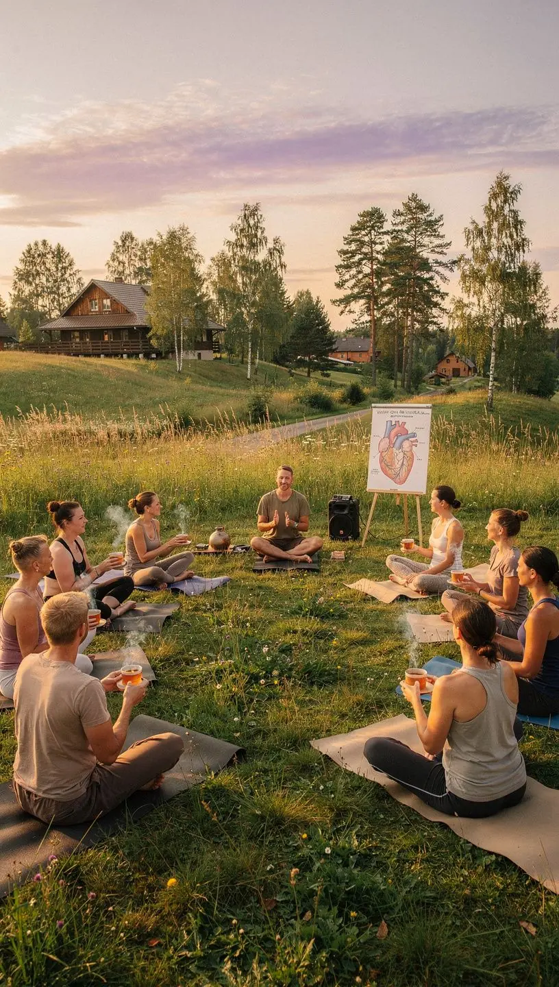 Karčios marmelados stiklainis su apelsinų griežinėliais ir prieskoniais.