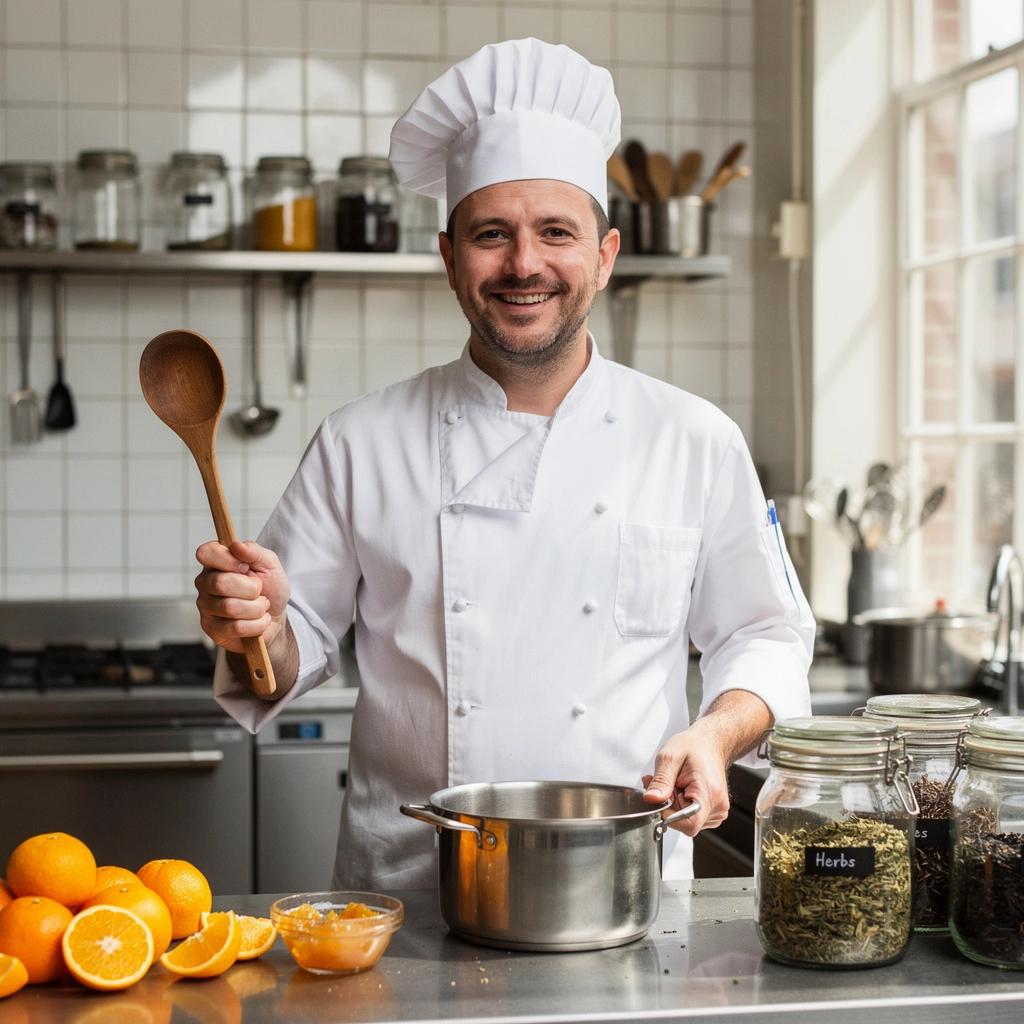 Sevilijos apelsinų sultys, naudojamos arbatos gamybai.